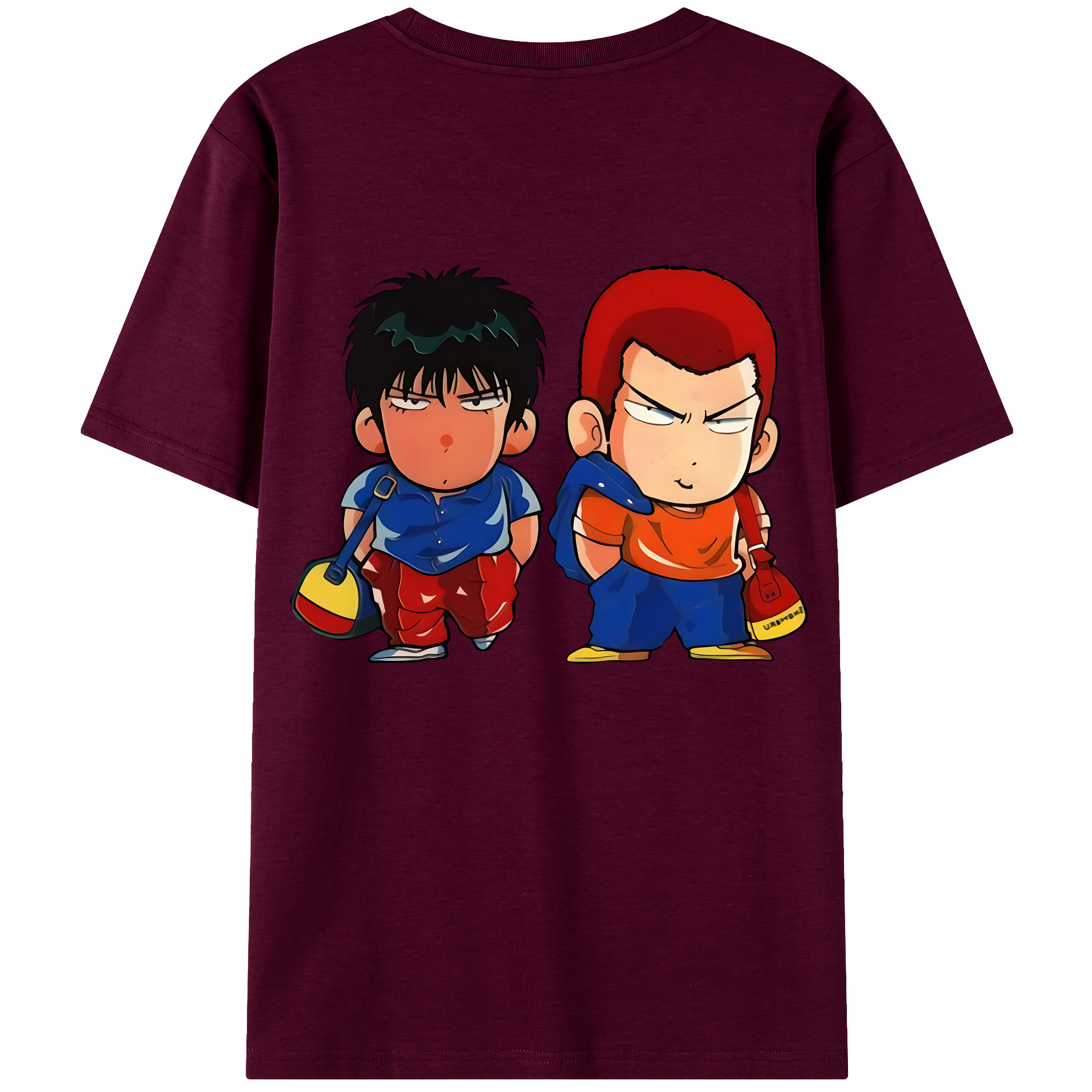 （画像用） SLAM DUNK／スラムダンク レディース半袖Tシャツ(バックプリント)